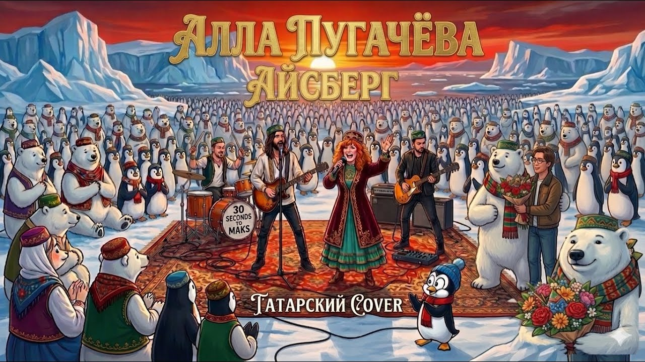 Алла Пугачёва - «Айсберг» на татарском