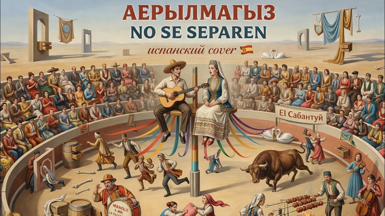 Татарская песня - «Аерылмагыз» на испанском