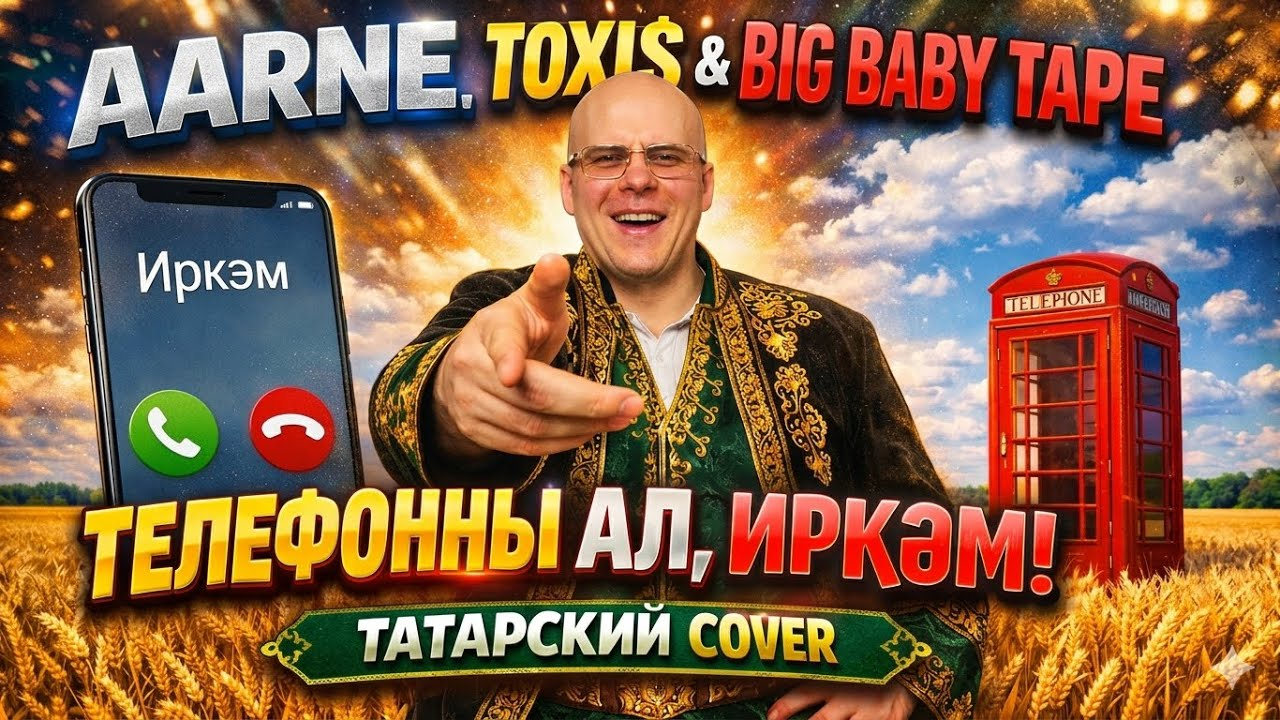 Aarne, Toxi$, Big Baby Tape - «Возьми телефон, детка» на татарском