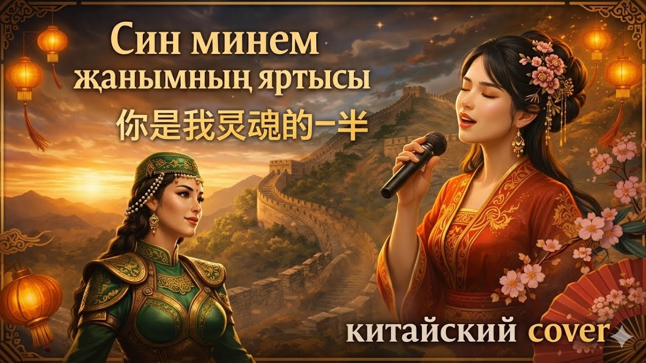 Айдар Галимов - «Син минем җанымның яртысы» на китайском